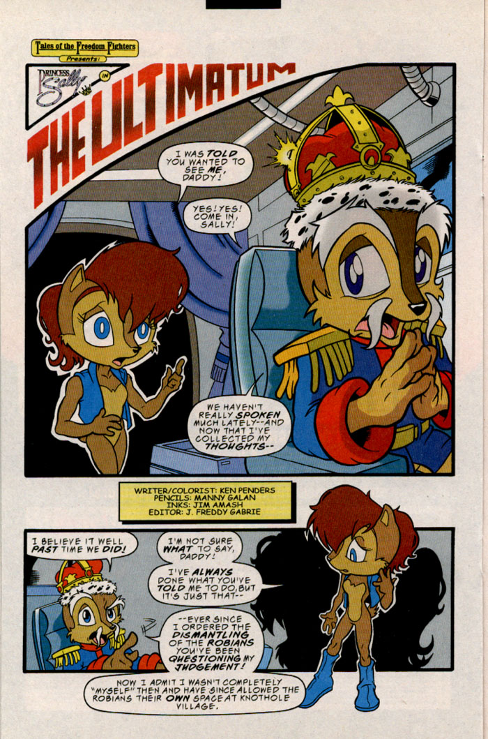 Read online Sonic The Hedgehog comic -  Issue #60 - 19