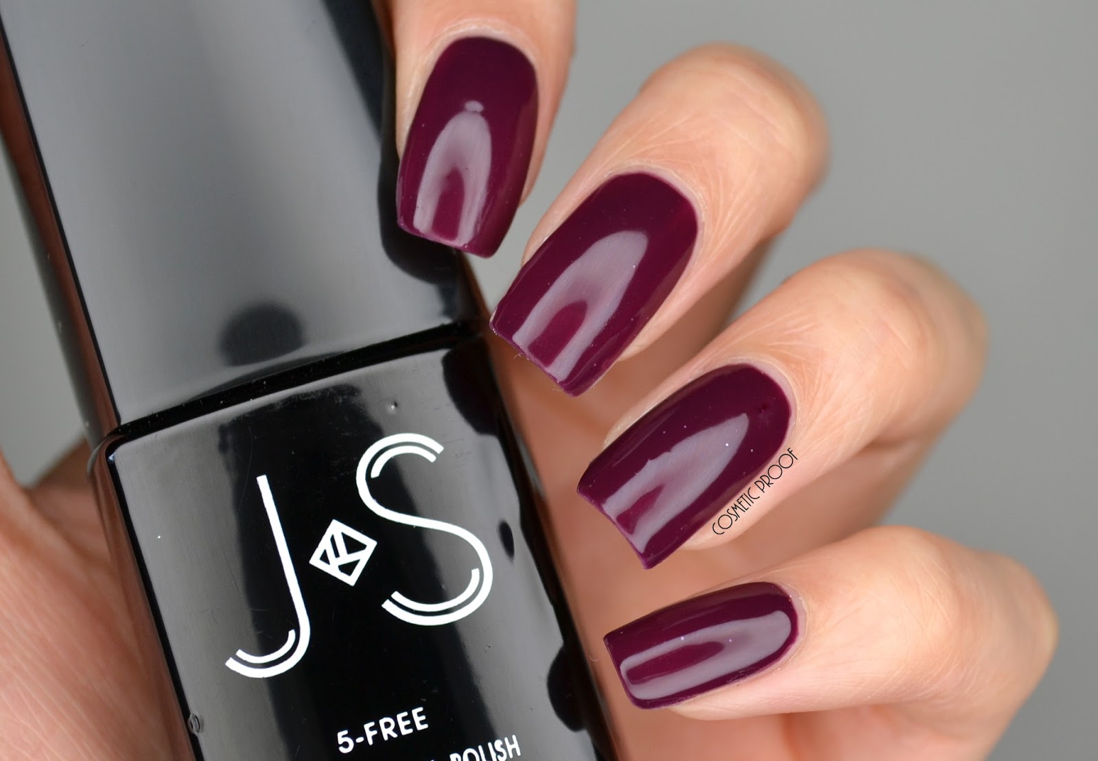 NAILS J&S Nails 1 Step Gel Polish Swatch in SR7 The FASTEST