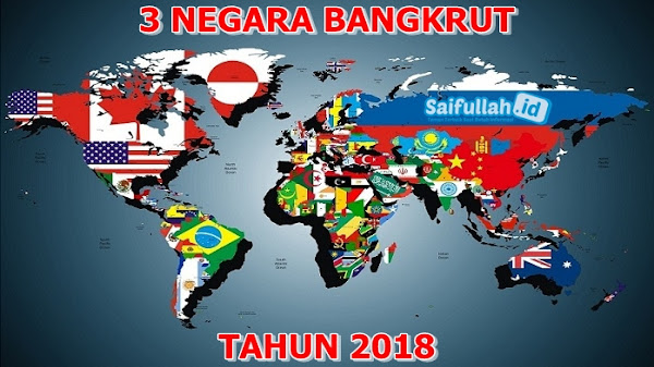 3 Negara Ini Terancam Bangkrut Pada Tahun 2018, Indonesia?