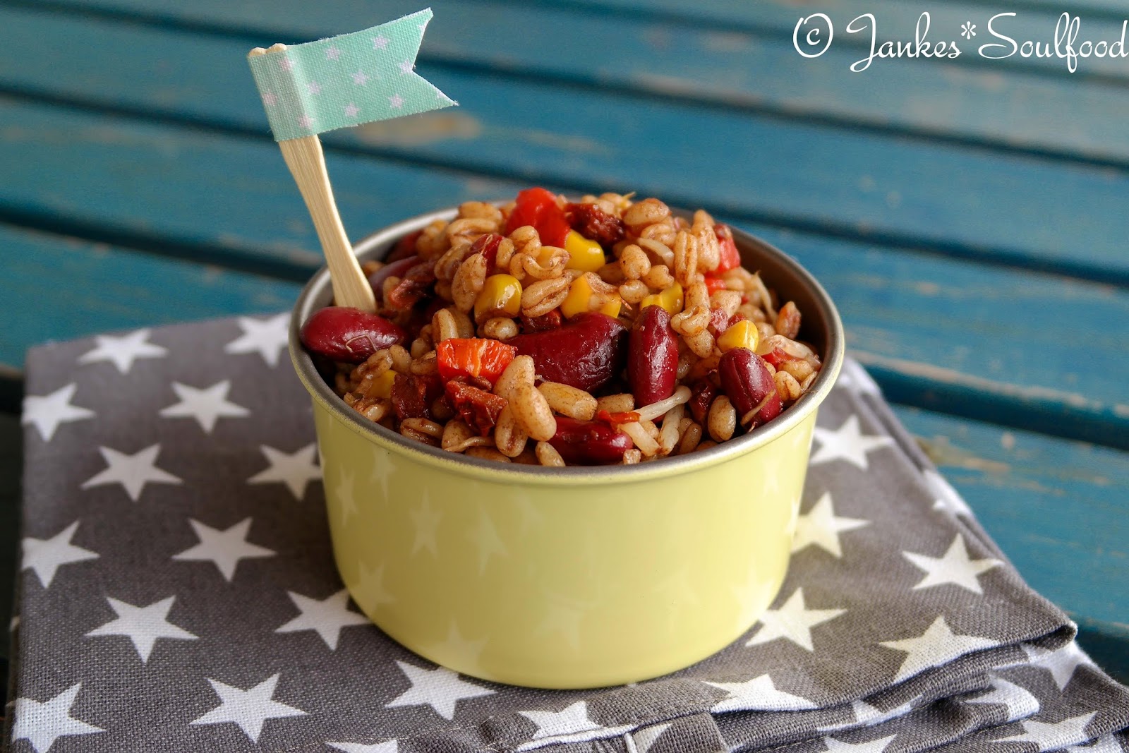 Jankes Seelenschmaus: Bunter Sonnenweizen-Salat