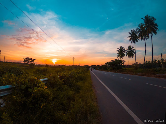 Another sunset shot Sunset shimoga