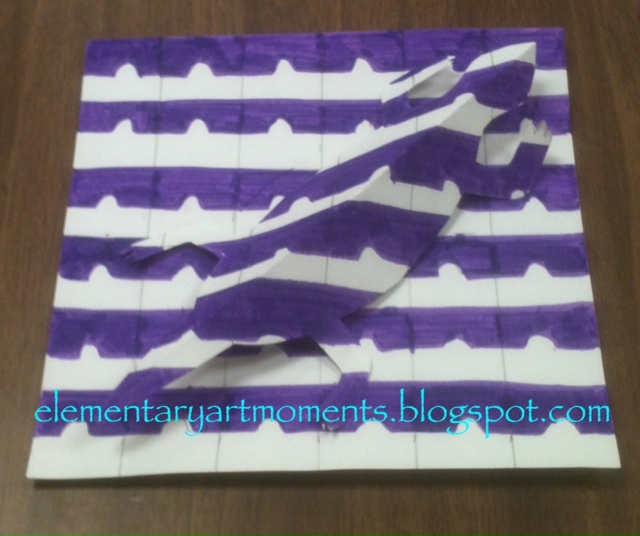 Art Moments 5th Grade Camouflage Lizards