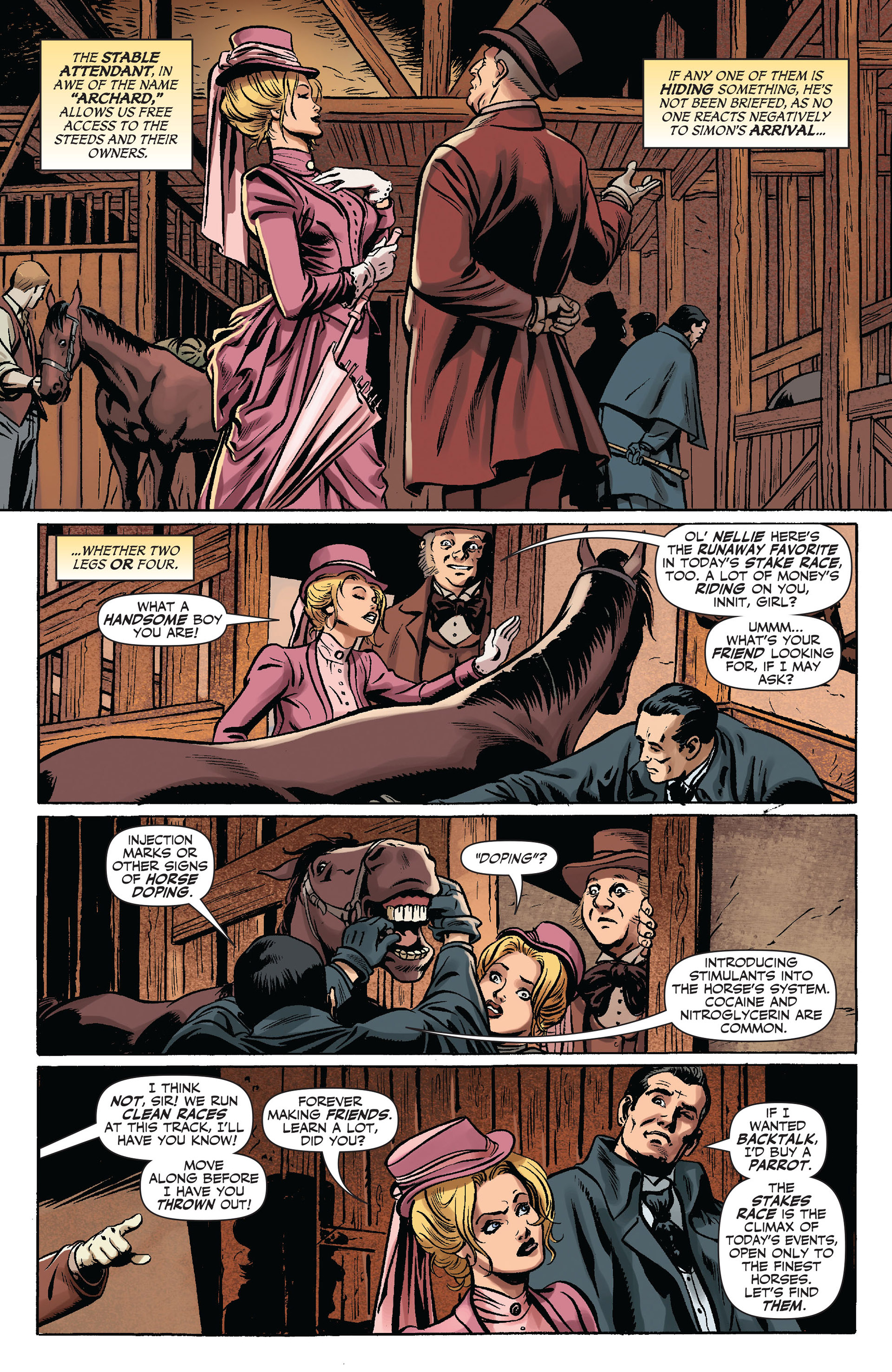 Read online Ruse (2011) comic -  Issue #3 - 17