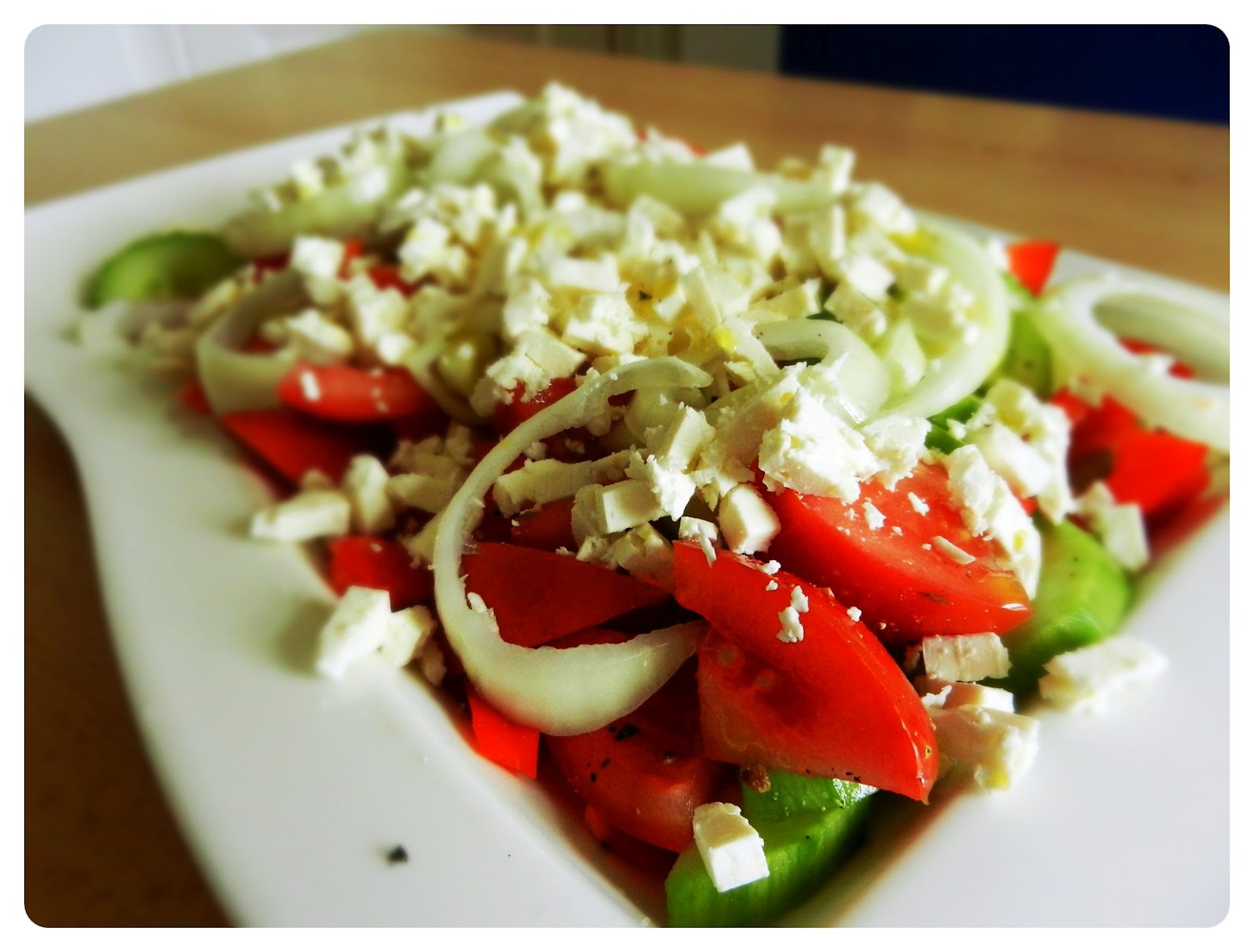 Knips-Lust: Schopska-Salat