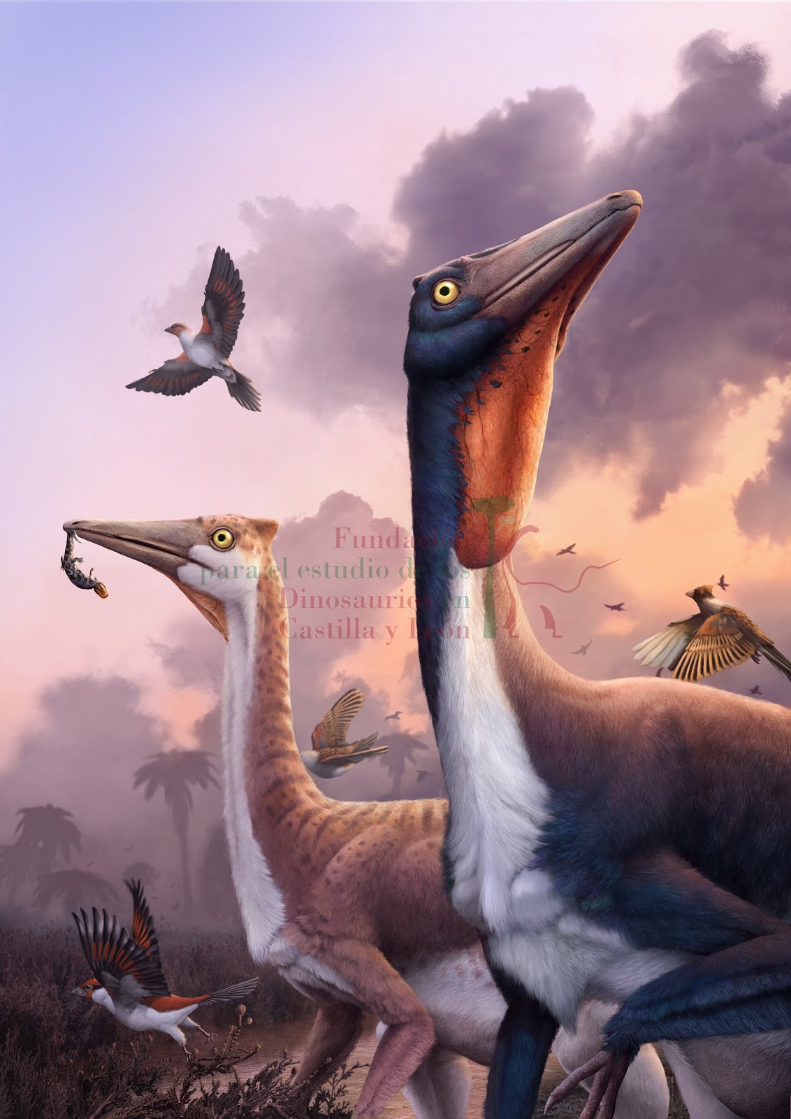 Trabajos seleccionados X Concurso Internacional de Ilustraciones Científicas de Dinosaurios 2018