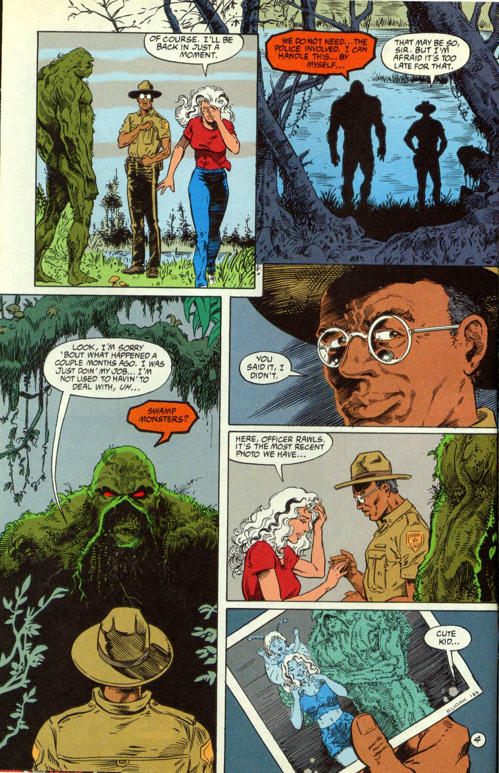 Read online Swamp Thing (1982) comic -  Issue #119 - 5