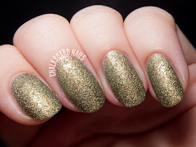 Dermelect Gilded via @chalkboardnails