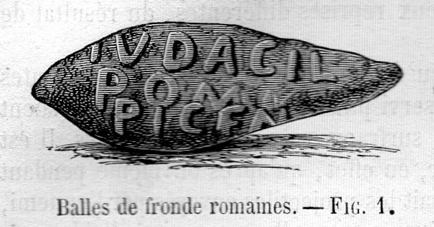 Chroniques du temps passé: Les balles de fronde romaines.