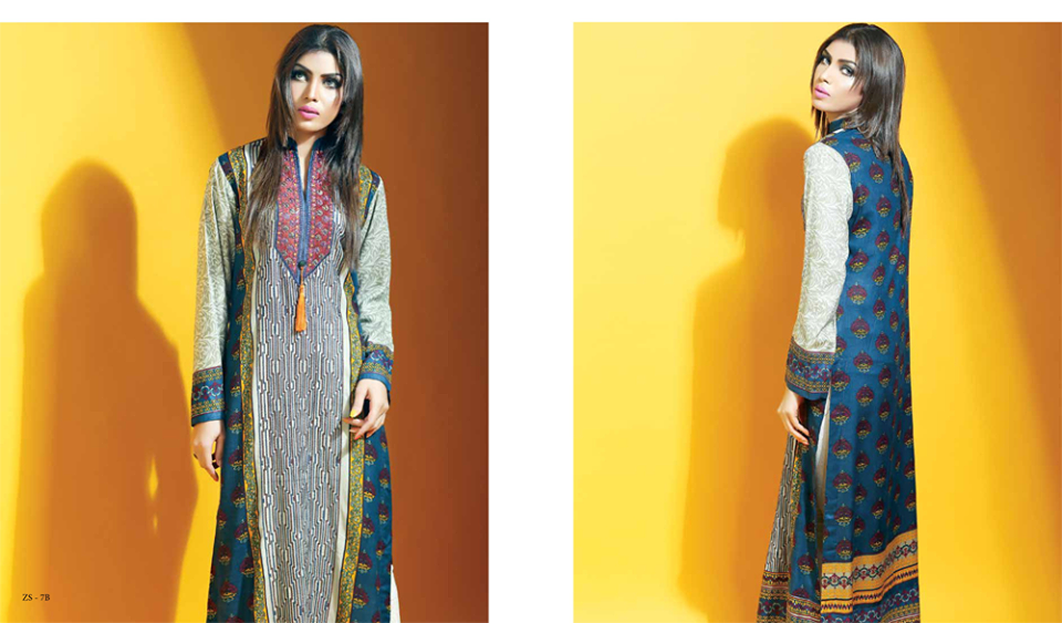 Winter Kurti Designs 2015 Sania Zara Formal Wear Kurtis For Girls By