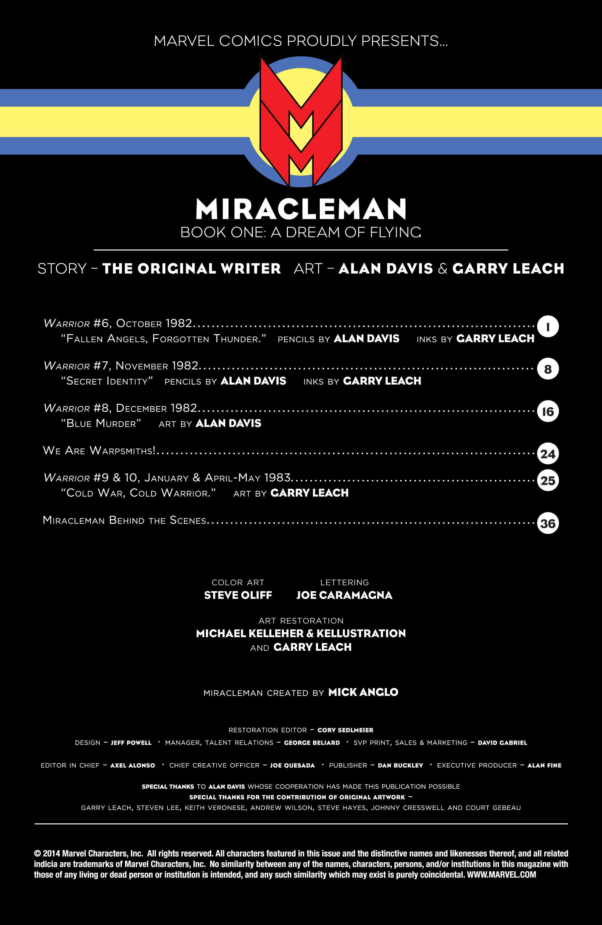Read online Miracleman comic -  Issue #3 - 2