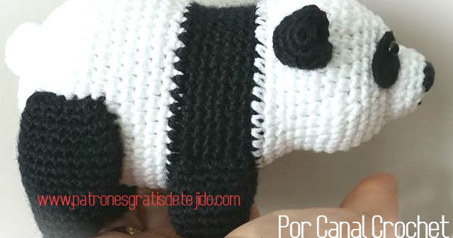 Como tejer un oso panda amigurumi / Aprendemos juntas ...