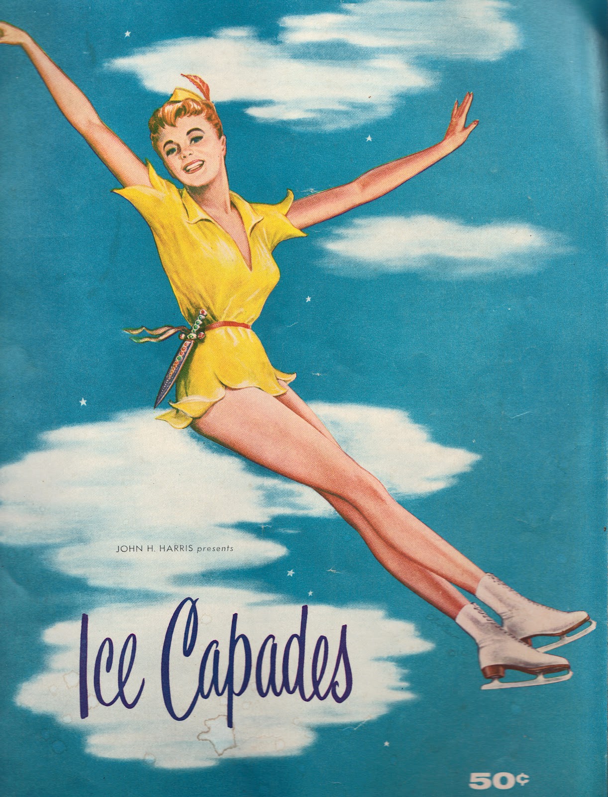 Nickadizzy Ice Capades of 1956 program