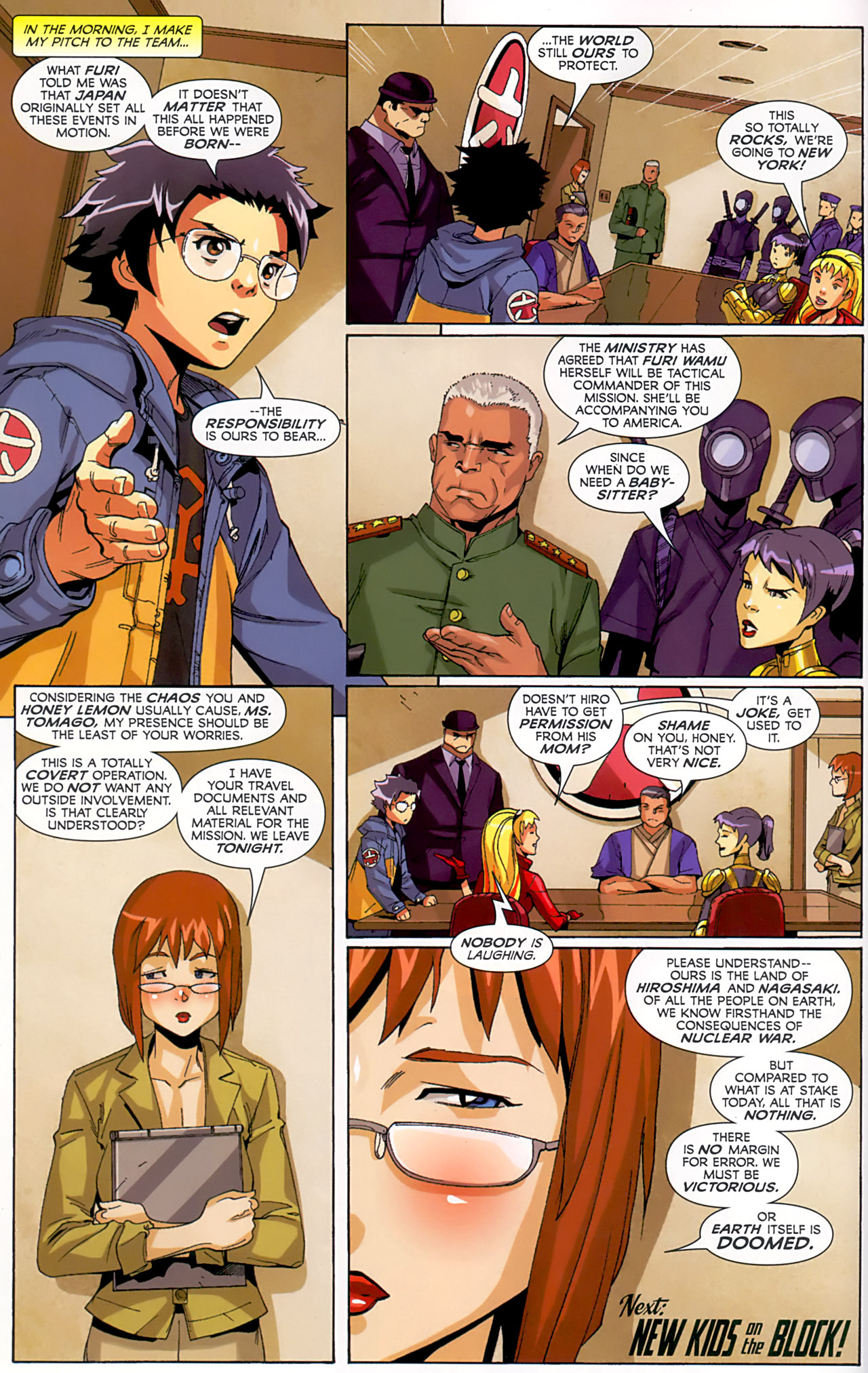 Read online Big Hero 6 (2008) comic -  Issue #1 - 23