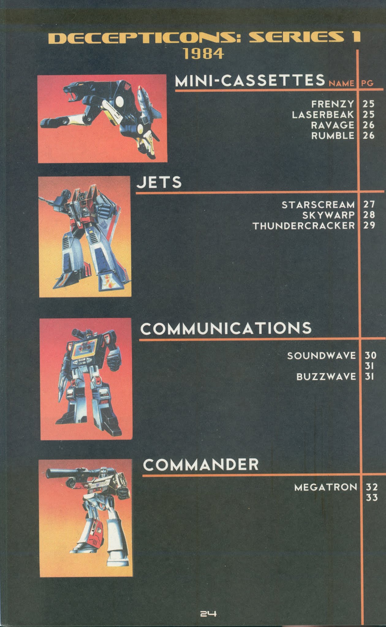 Read online Cybertronian: An Unofficial Transformers Recognition Guide comic -  Issue #1 - 26