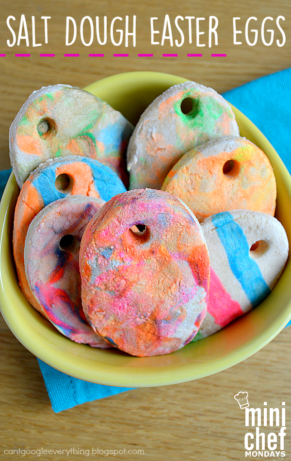 Salt Dough Easter Eggs! My Mini Adventurer