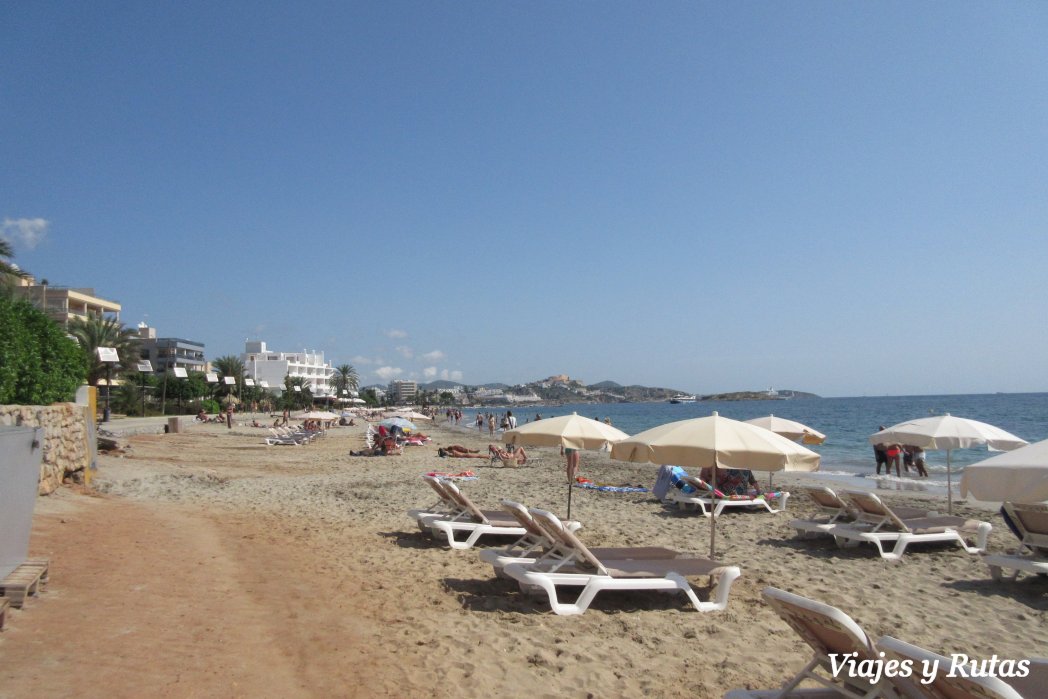 Playa d'en bossa, Ibiza
