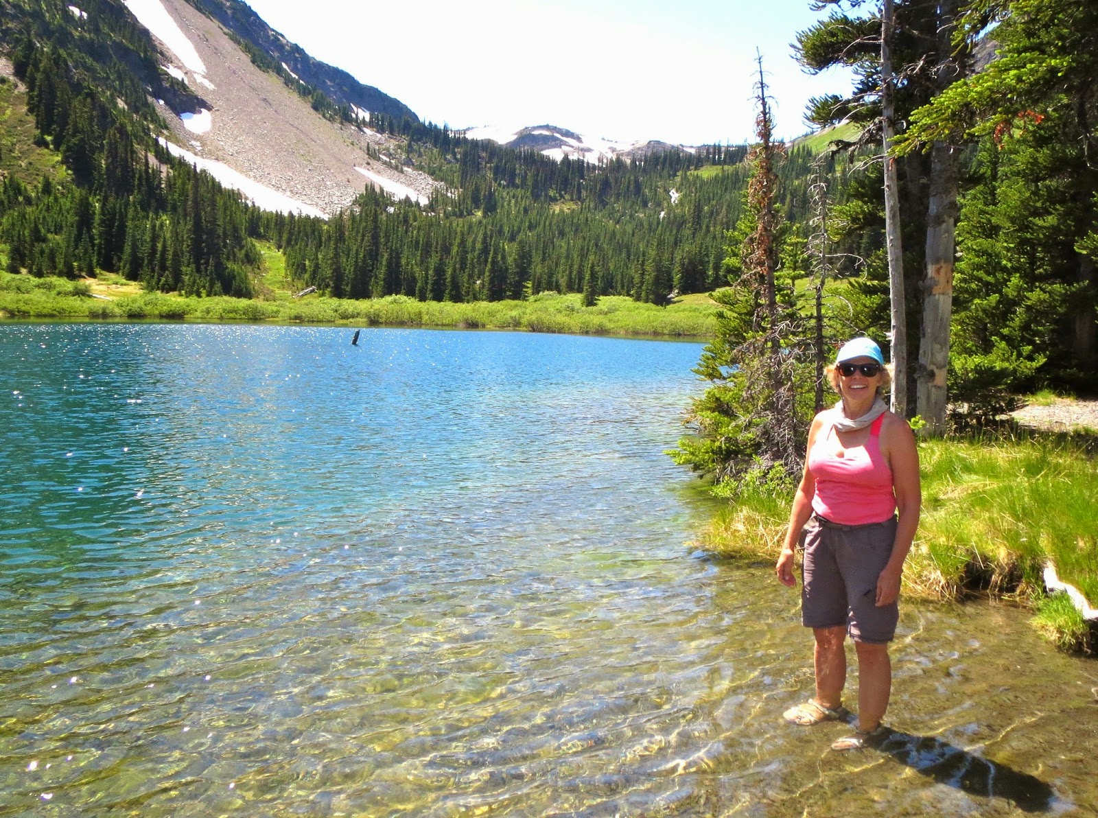 Three Hiking Sisters Grand Valley to Moose Lake Olympic National Park