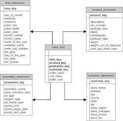 schema retail warehouse data star qna importance four