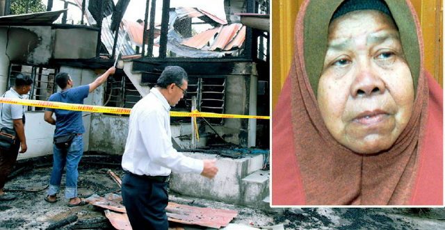 Meski Rumah Sekaligus Tempat Mengajar Ngajinya Terbakar, Ustadzah Ini Tetap Ajar Ngaji Anak-Anak