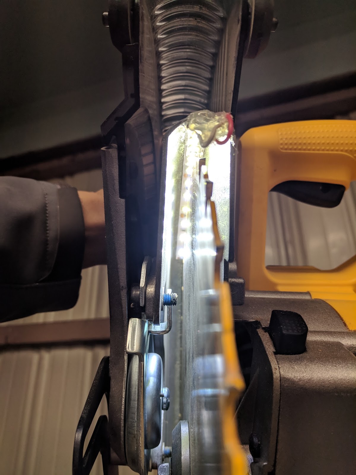 Miter Saw LED Lights Upgrade