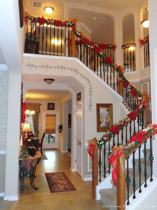 Our Home Away From Home Two Ways To Make Christmas Garland With