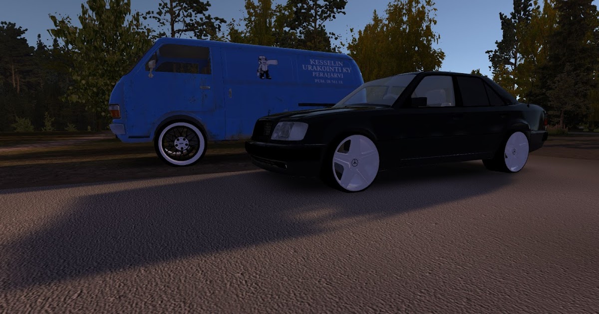 [Mod] Mercedes W124 E500 + Rodas My Summer Car Brasil