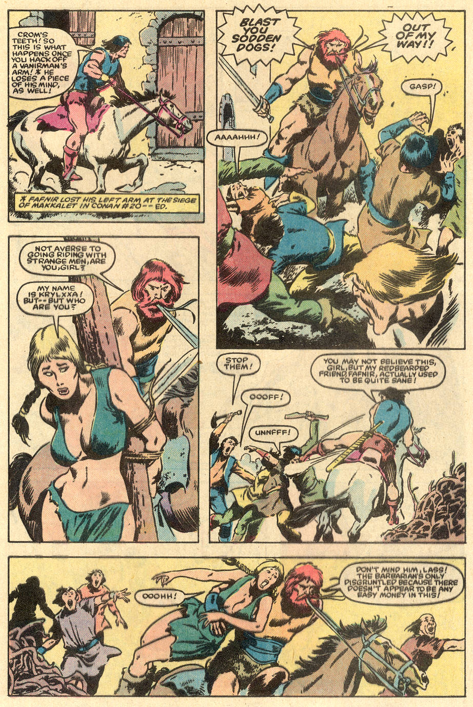 Read online Conan the Barbarian (1970) comic -  Issue #163 - 4