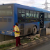 BRT Bus Looses Control In Lagos