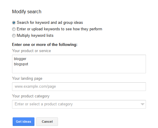 Google+Keyword+Planner+modify+search
