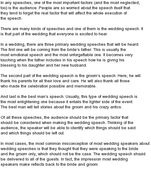 Short Best Man Sch Examples Midway Media Sches To The Wedding Ideas Short Groom Sch Examples Midway Media