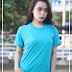 Kaos Polos Lengan Pendek Warna Biru Tosca