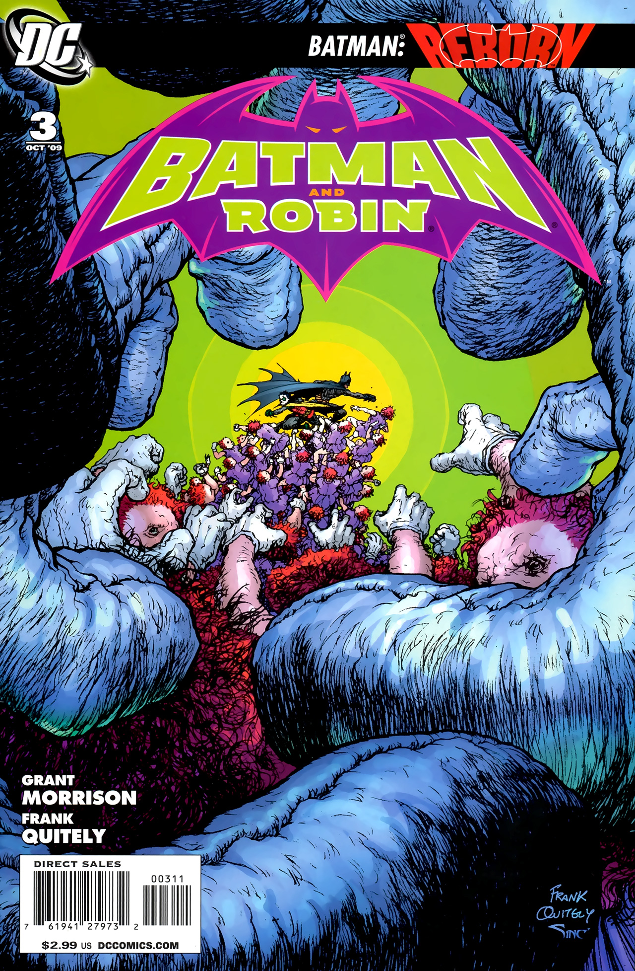 Read online Batman and Robin (2009) comic -  Issue #3 - 1