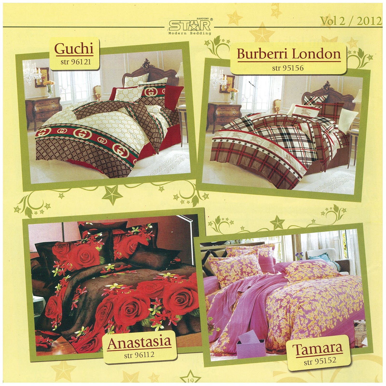 GROSIR BEDCOVER JAKARTA Harga Sprei + Bedcover Motif Dewasa