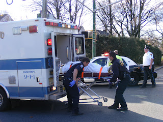 >Pedestrian Struck, North Van Dien and Linwood Avenues, Ridgewood PedestrianStruck26 theridgewoodblog.net