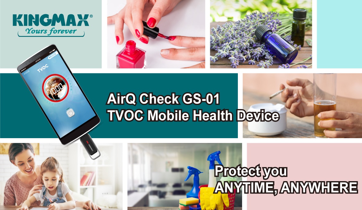 KINGMAX AirQ Check Mobile Health Device