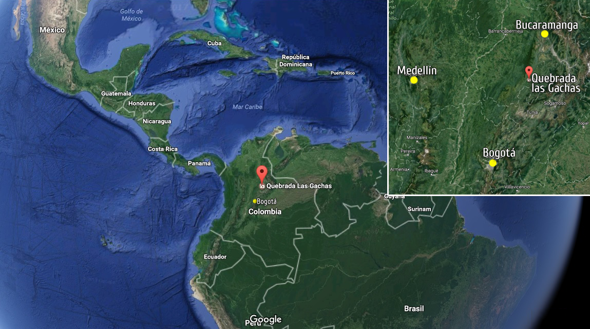 Descubre TU MUNDO Quebrada Las Gachas piscinas naturales en un río