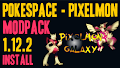 HOW TO INSTALL<br>PokeSpace-Pixelmon Modpack [<b>1.12.2</b>]<br>▽