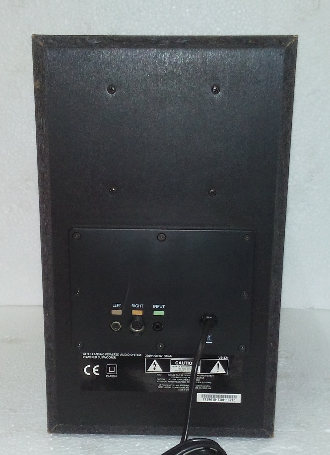 BARANG BARANG ELEKTRIK TERPAKAI DAN RARE: Speaker & Subwoofer ALTEC