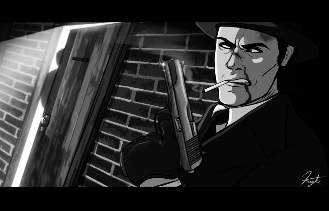 гангстерский фон. A. Mafia 2 нуар. нуар арт. нуар 2.