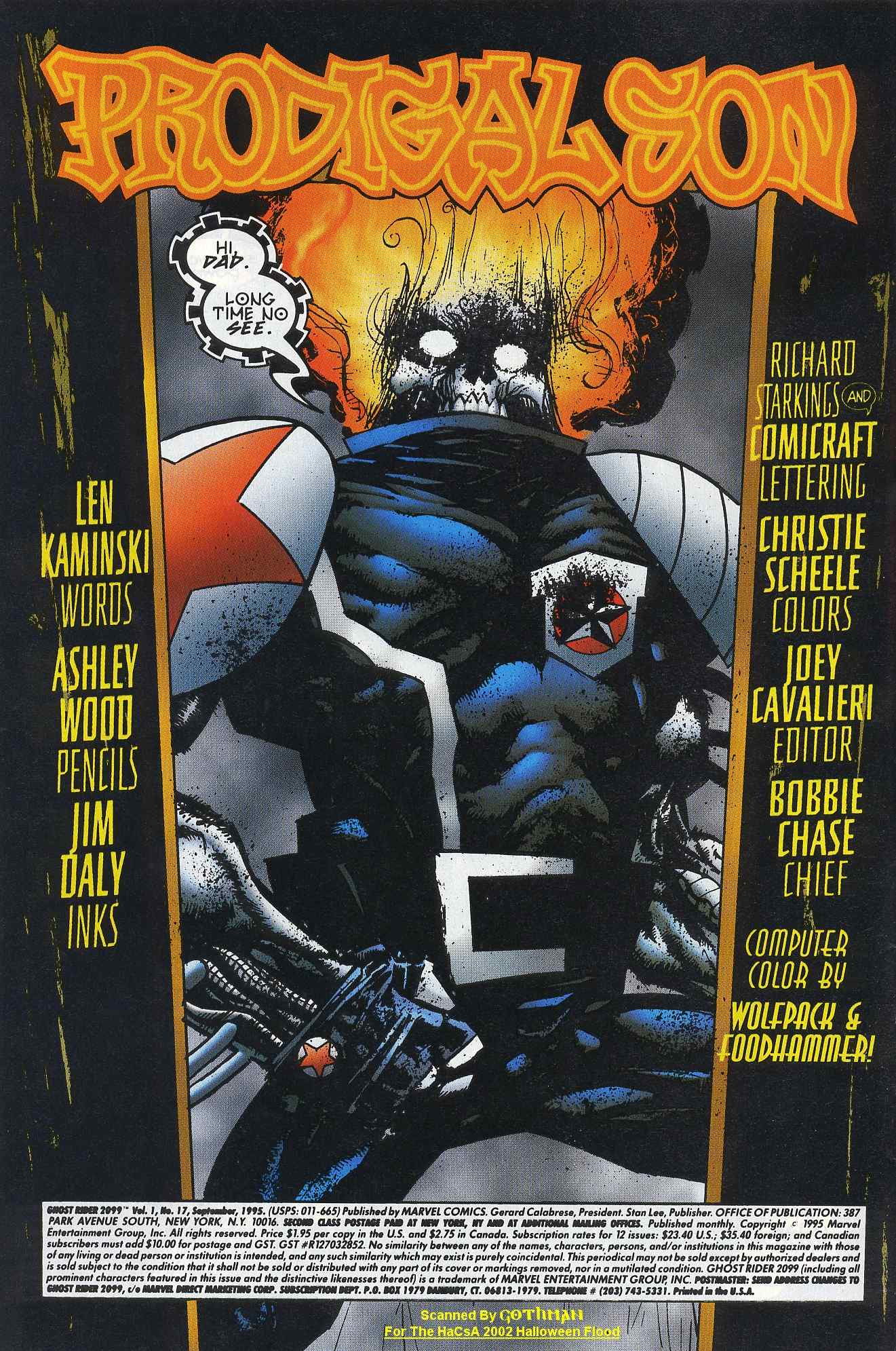 Read online Ghost Rider 2099 comic -  Issue #17 - 3