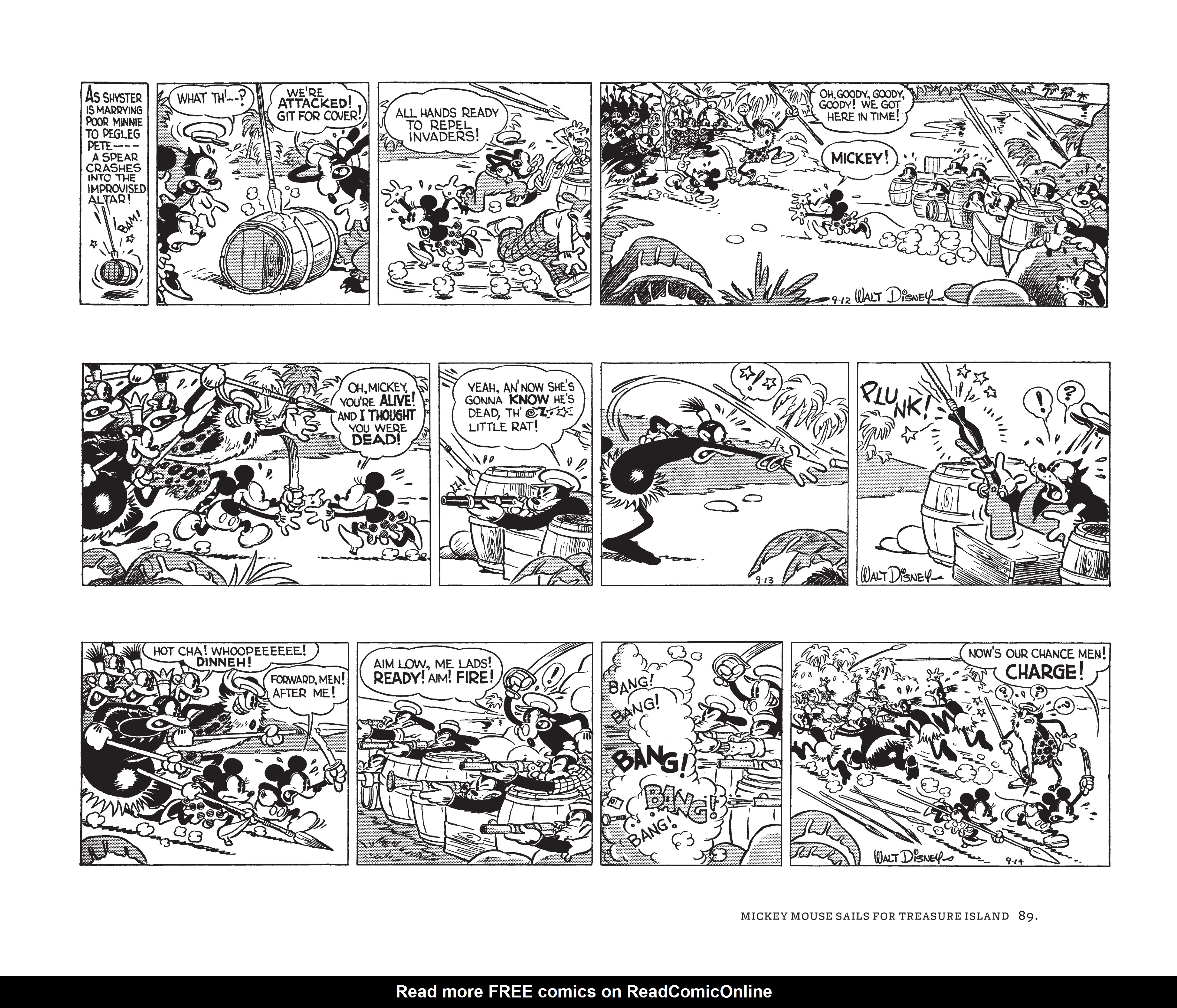 Read online Walt Disney's Mickey Mouse by Floyd Gottfredson comic -  Issue # TPB 2 (Part 1) - 89