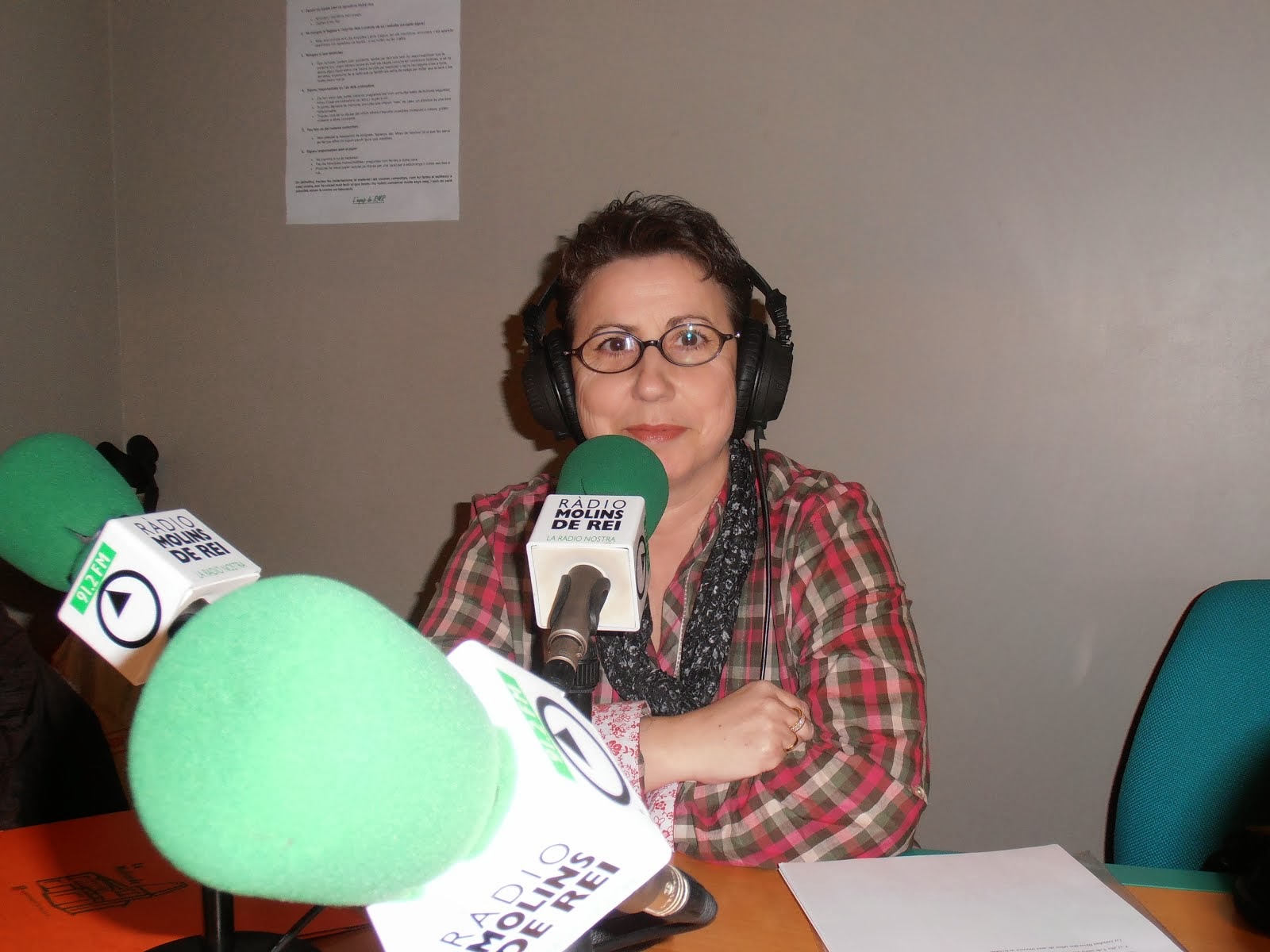 Entrevista en Radio Molins de Rei  en el programa Moments Amb Tessa Mas