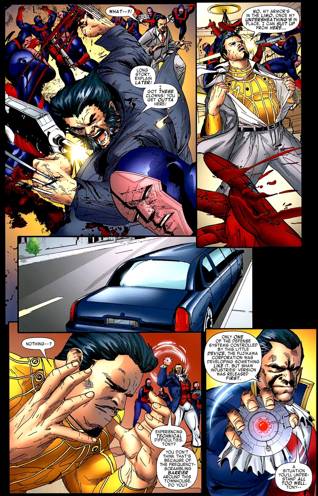 Read online Iron Man: Kiss and Kill comic -  Issue # Full - 37