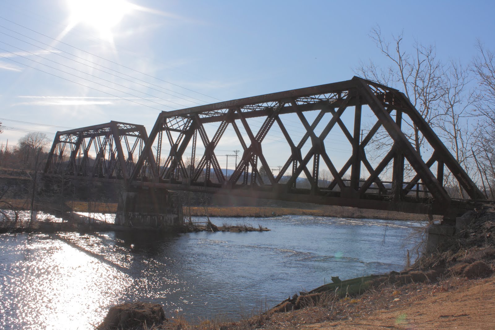 Life, On A Bridged Great River Bridge, Westfield, MA