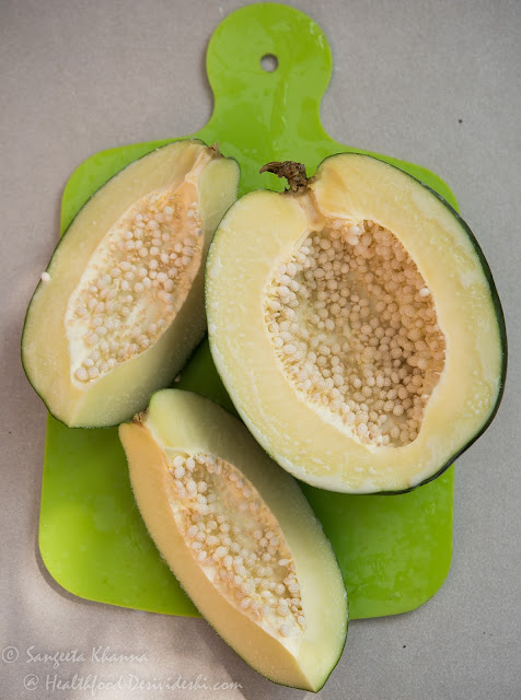 Thai green papaya salad (Som Tam) made 2 ways 