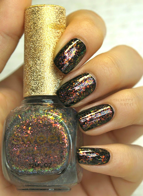Born Pretty Store Sweet Color Flakie Nail Polish in #4: Review and ...