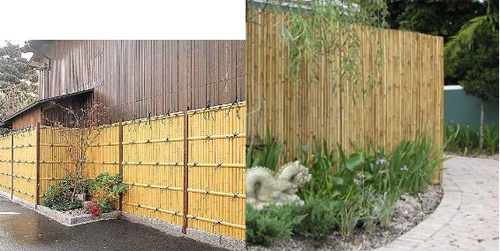 Bamboo Privacy Fence | Bamboo Products Photo