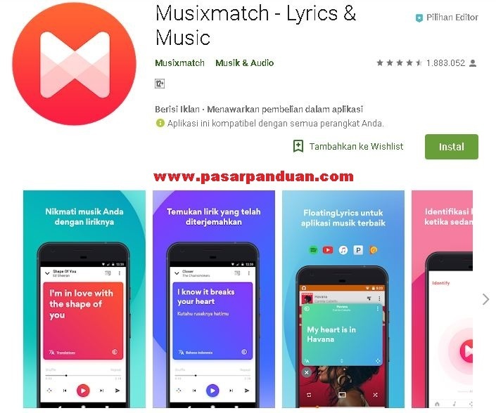 9 Aplikasi Untuk Menampilkan Lirik Lagu Di Android Tanpa Koneksi Internet Pasarpanduan