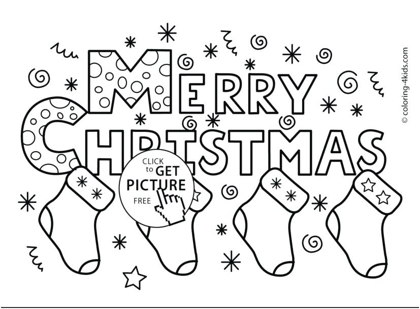 Christmas merry coloring printable print happy say getcolorings getdrawings colorings 48+ lovely stock Coloring Pages That Say Merry Christmas / Merry