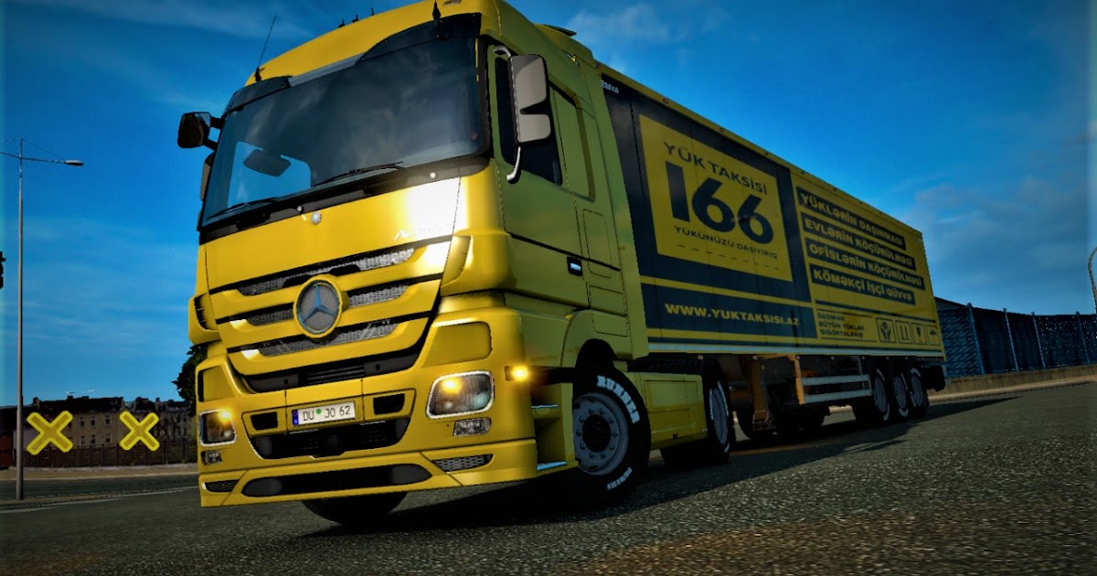 166 YÜK TAKSISI OWNED TRAILER SKIN PACK 1.32 ETS2 EDITING